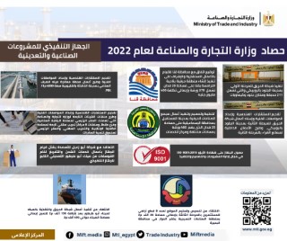 وزير التجارة والصناعة يستعرض حصاد قطاع الصناعة خلال عام 2022