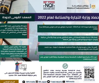 وزير التجارة والصناعة يستعرض حصاد قطاع الصناعة خلال عام 2022