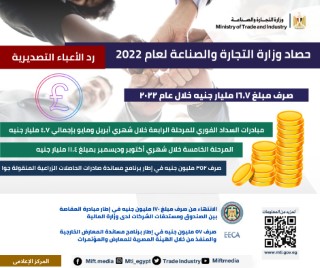 وزير التجارة والصناعة يستعرض حصاد تجارة مصر الخارجية خلال عام 2022