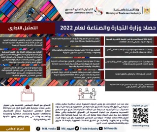 وزير التجارة والصناعة يستعرض حصاد تجارة مصر الخارجية خلال عام 2022