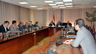 Ministers of Trade and Local Development Discussing Ways for Developing Furniture Industry in Damietta(28-2-2016)