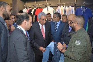 Inauguration of Clothes and Leather Exhibitions at Cairo International Conference Center (3-3-2016)