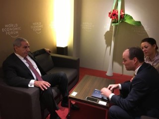 Trade minister meets head of Global Alliance for Trade Facilitation in Davos 19-1-2017